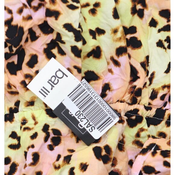 Bar III Womens Animal-Print Swim Cover Up Dress MBSH24834 Multi Animal Pink XS - Picture 3 of 8